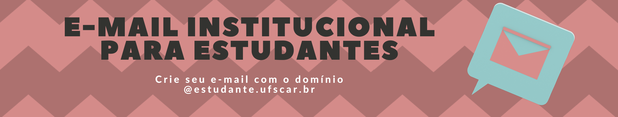 E-MAIL INSTITUCIONAL PARA ESTUDANTES